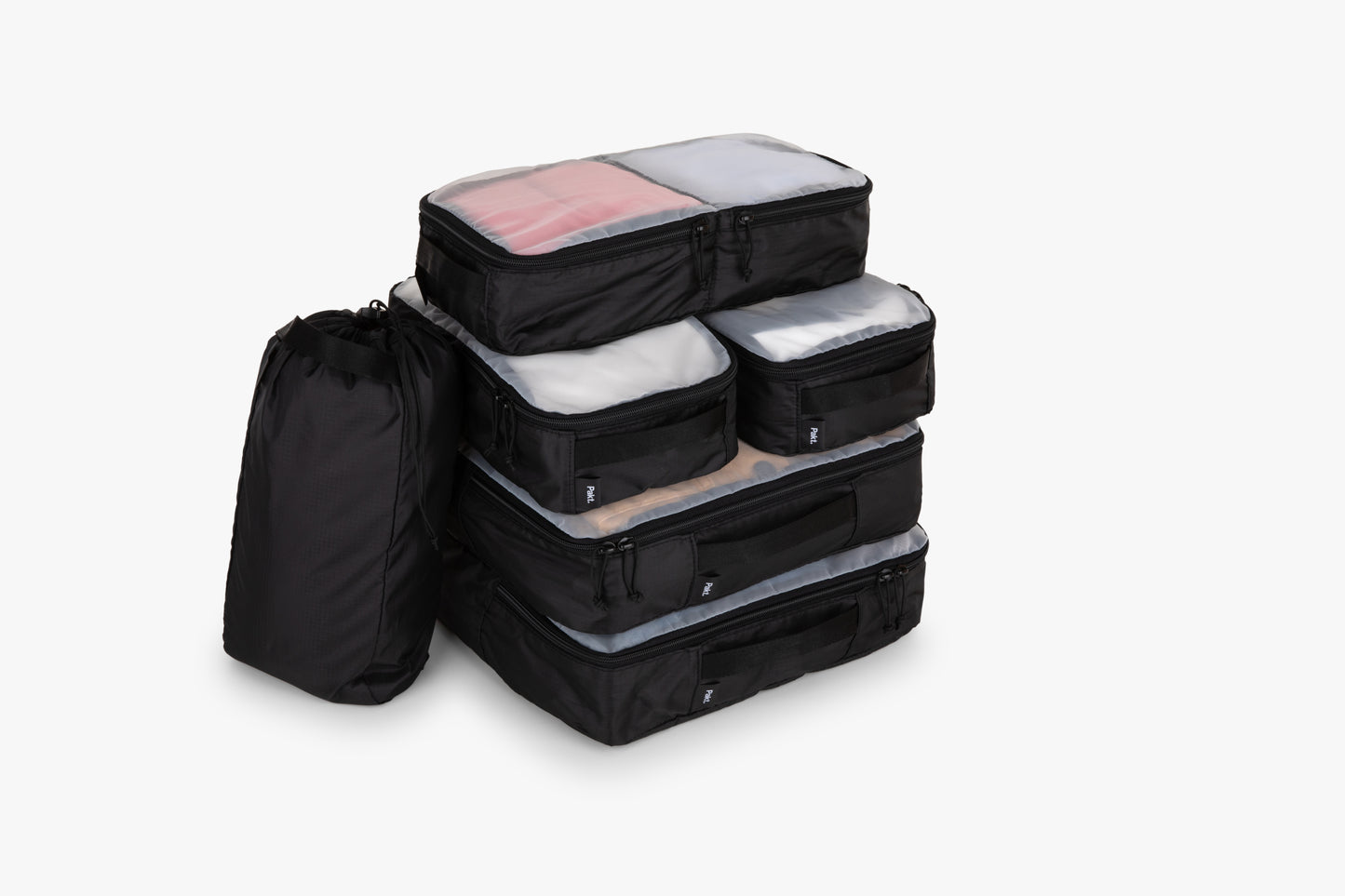 Pakt 6-Piece Packing Cube Set